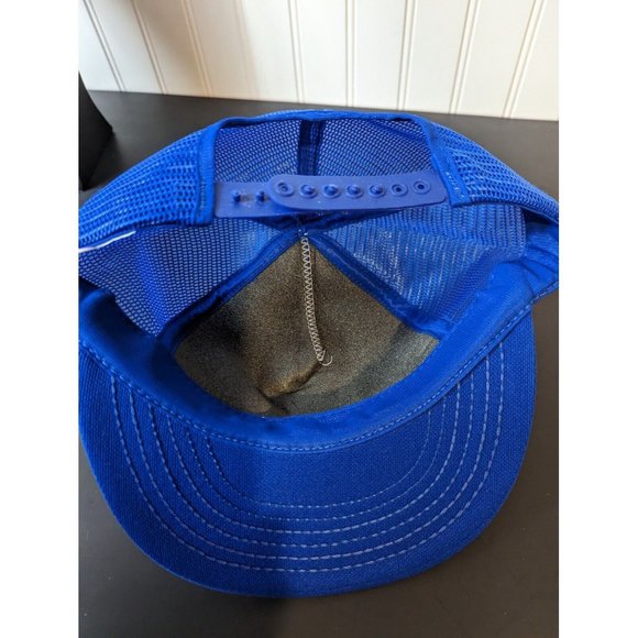 Vintage Lowenbrau Beer Full Mesh Trucker Hat Cap Adjustable Snapback Old‎ Glory - Picture 5 of 5